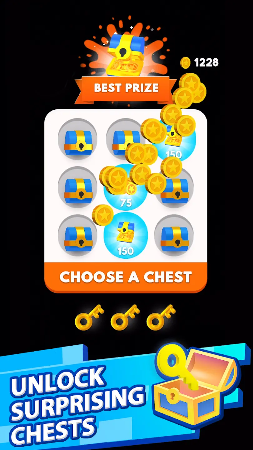 Helix Jump level completion screen